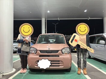 アルト納車、おめでとうございます！